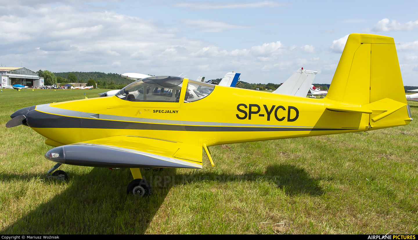 Private SP-YCD aircraft at Kętrzyn - Wilamowo
