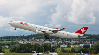 HB-JMF - Swiss Airbus A340-300
