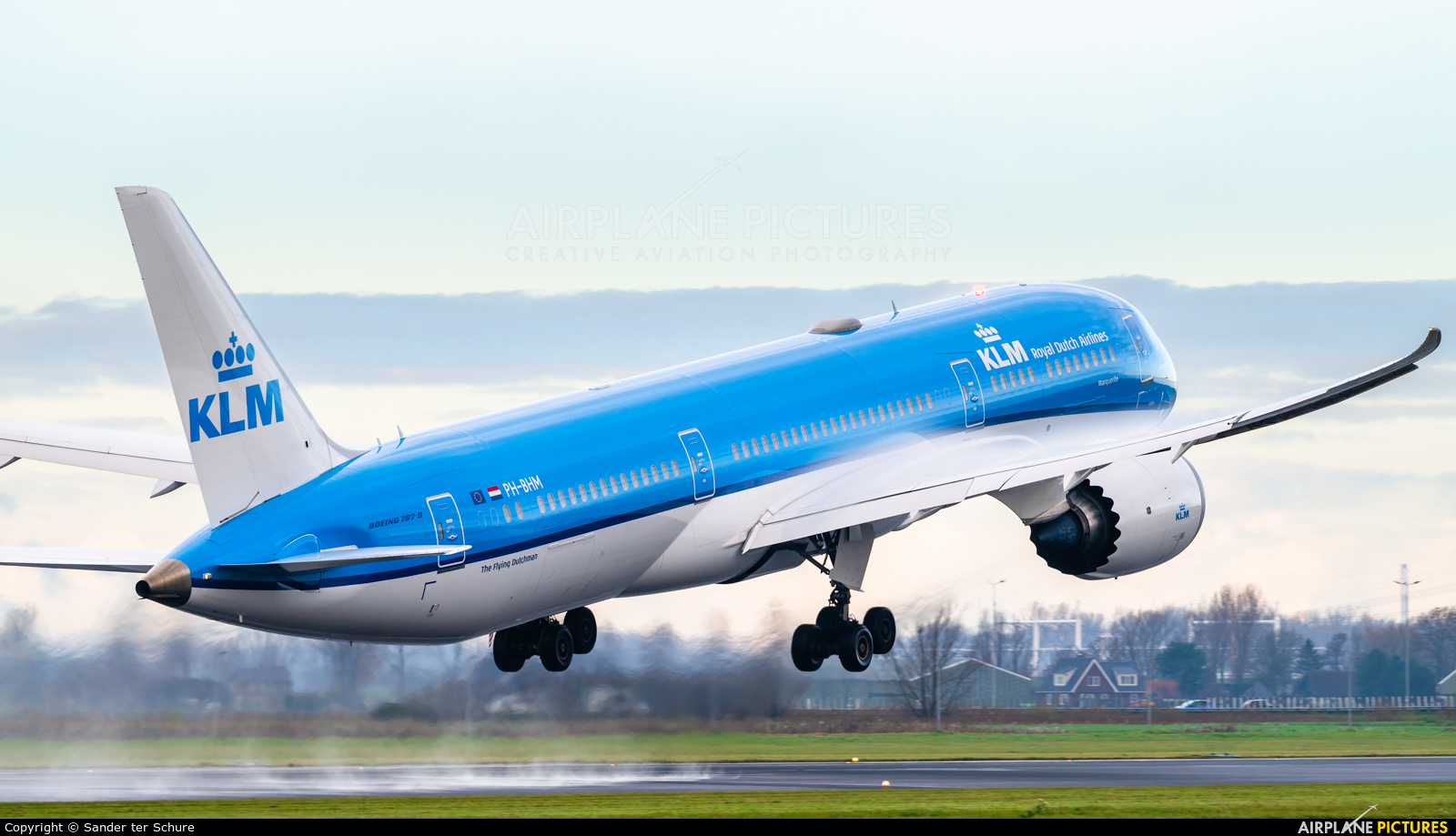 KLM PH-BHM aircraft at Amsterdam - Schiphol