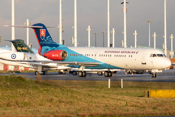 OM-BYB - Slovakia - Government Fokker 100
