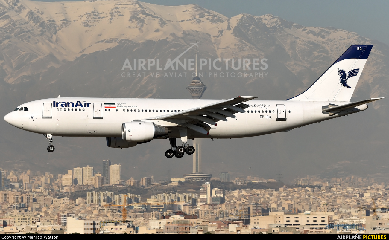 Iran Air EP-IBG aircraft at Tehran - Mehrabad Intl