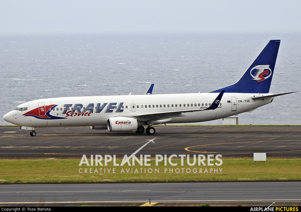 Travel Service OK-TSE aircraft at Azores - Ponta Delgada
