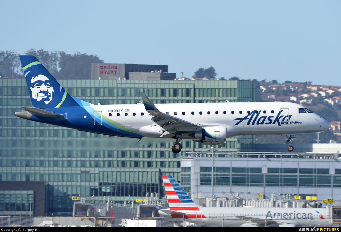 Alaska Airlines - Skywest N403SY aircraft at San Francisco Intl