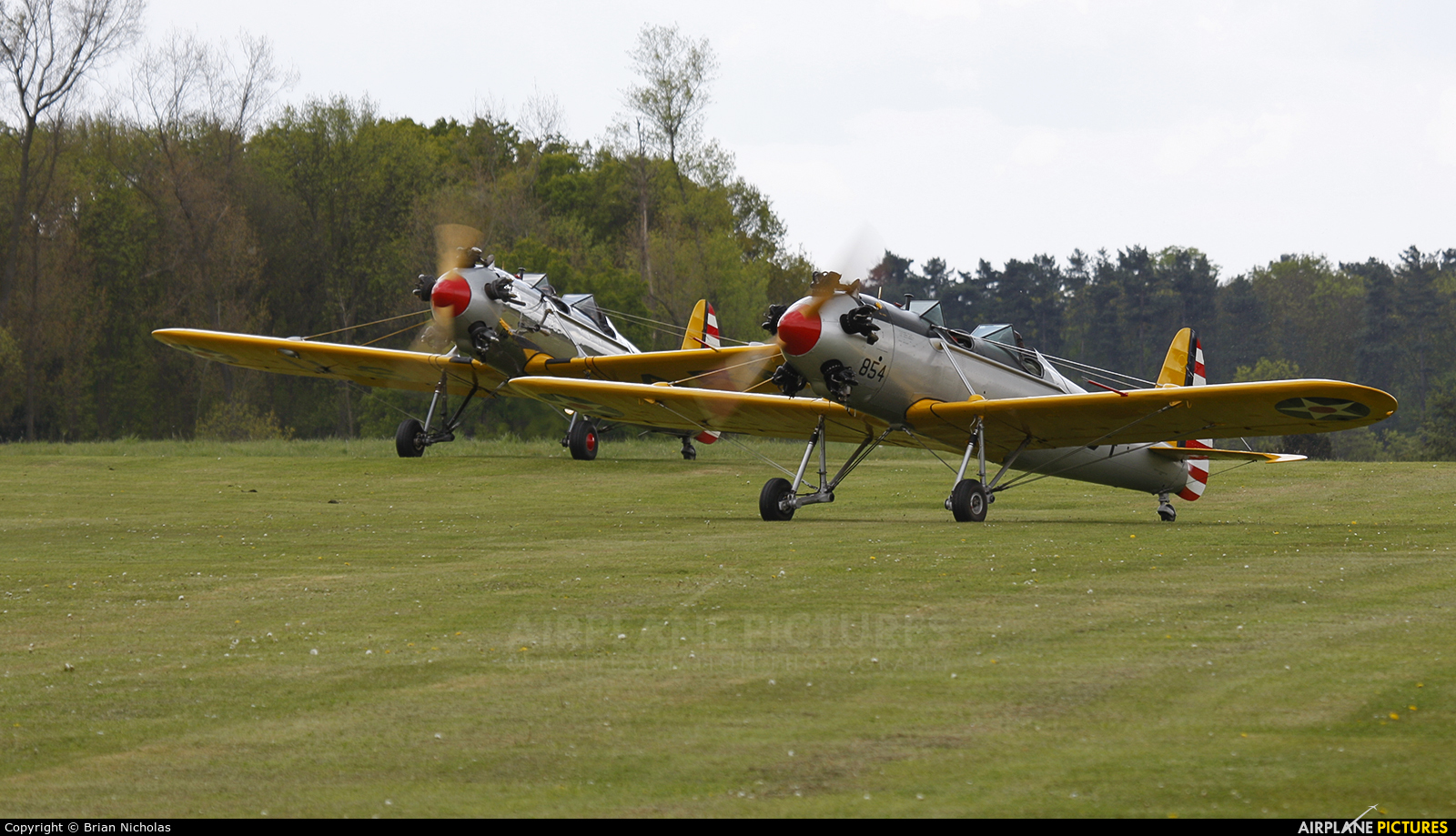 Private G-BTBH aircraft at Old Warden