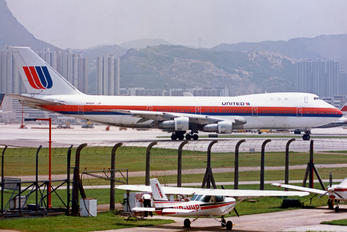 N155UA - United Airlines Boeing 747-100