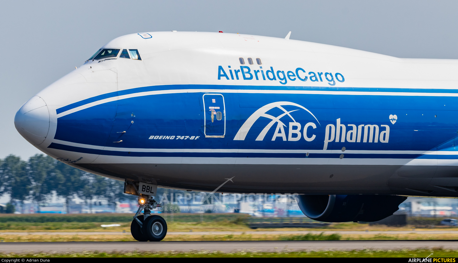 Air Bridge Cargo VP-BBL aircraft at Amsterdam - Schiphol