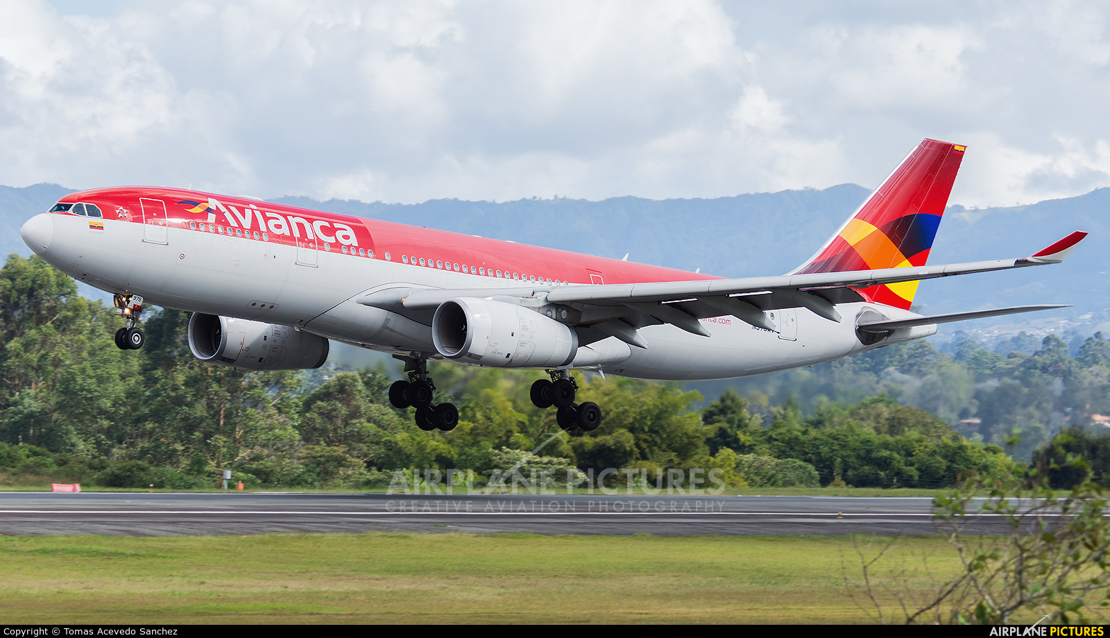 Avianca N973AV aircraft at Medellin - Jose Maria Cordova Intl