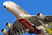 A6-EUI - Emirates Airlines Airbus A380 aircraft
