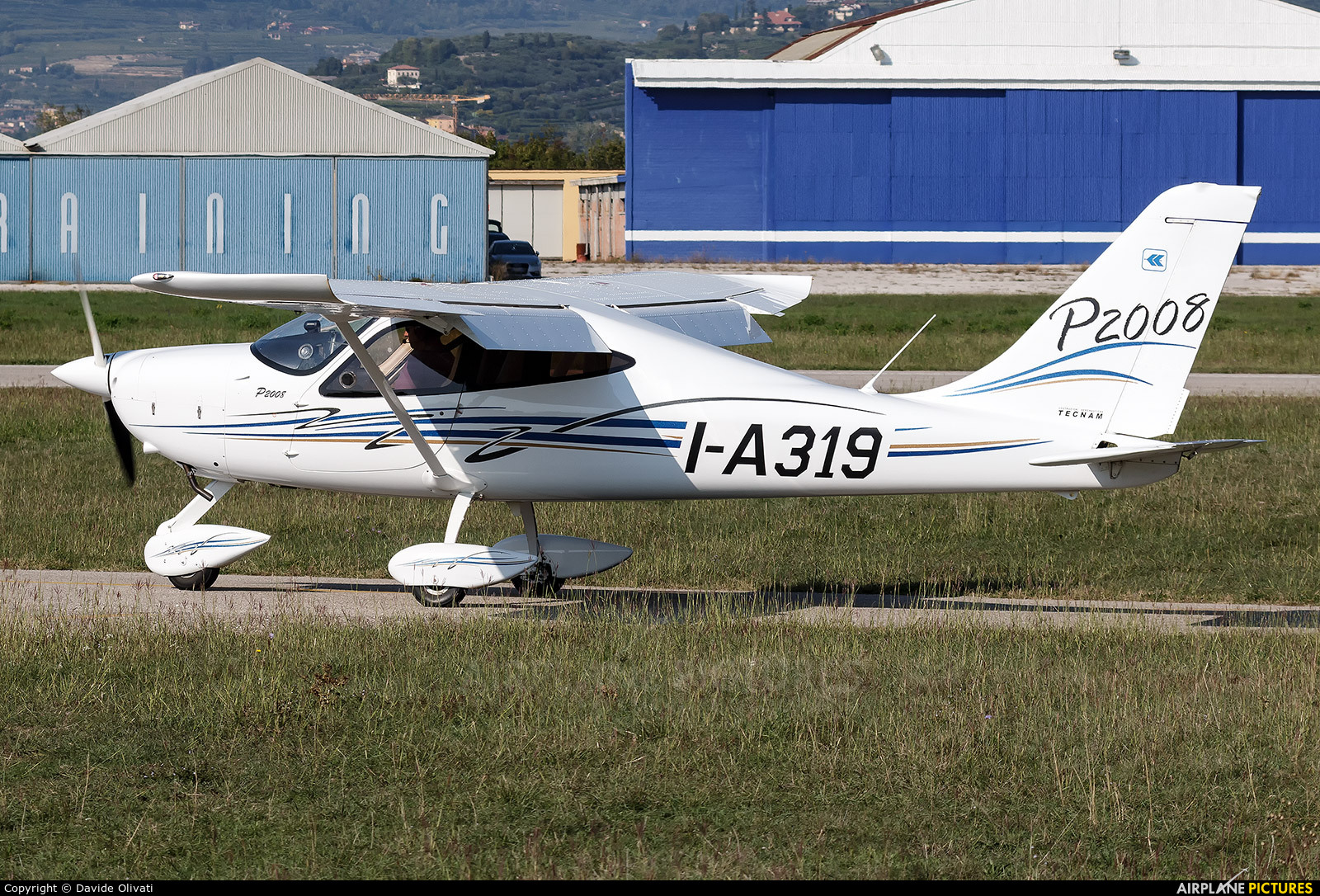 Private I-A319 aircraft at Verona - Boscomantico