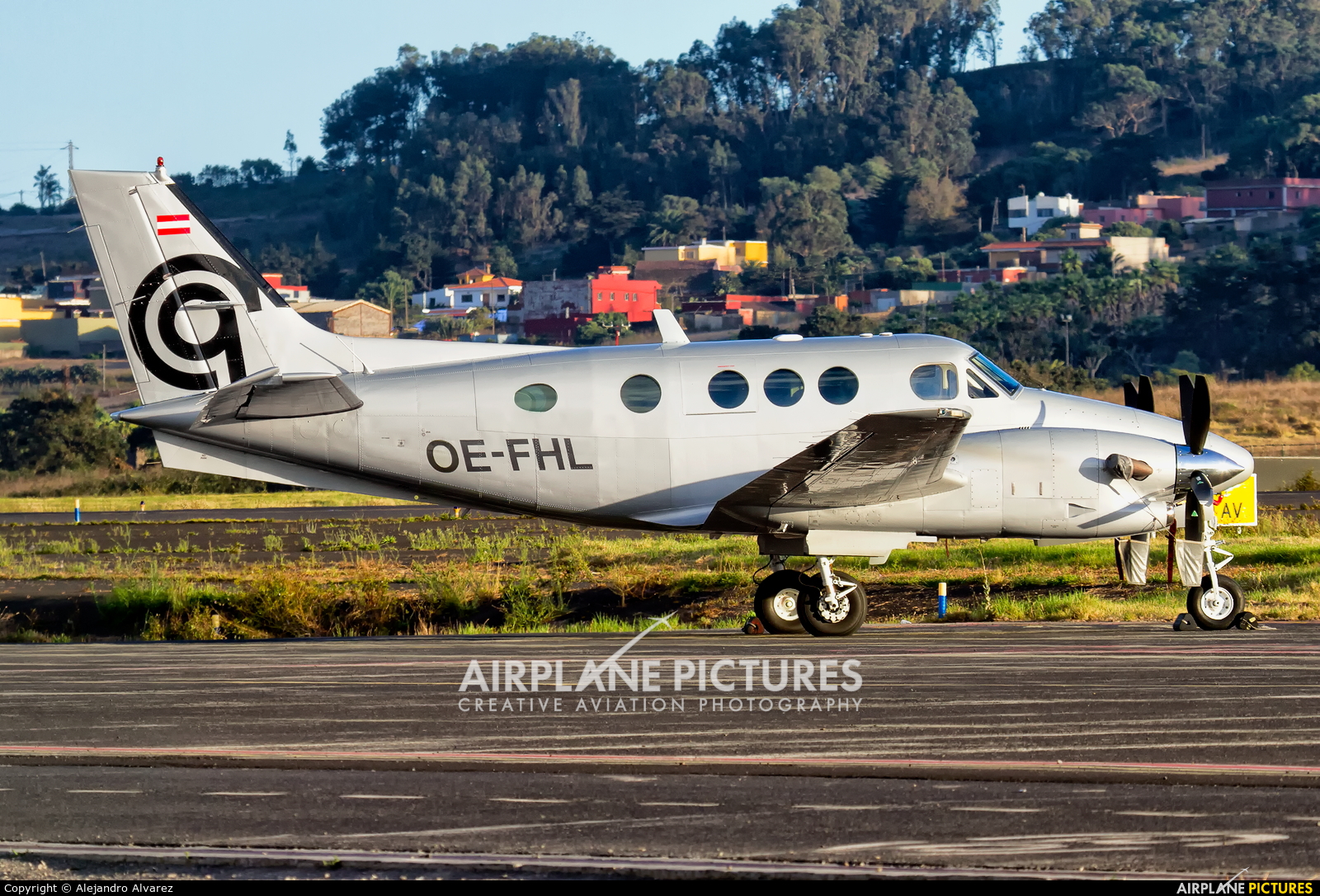 Airlink Austria OE-FHL aircraft at Tenerife Norte - Los Rodeos