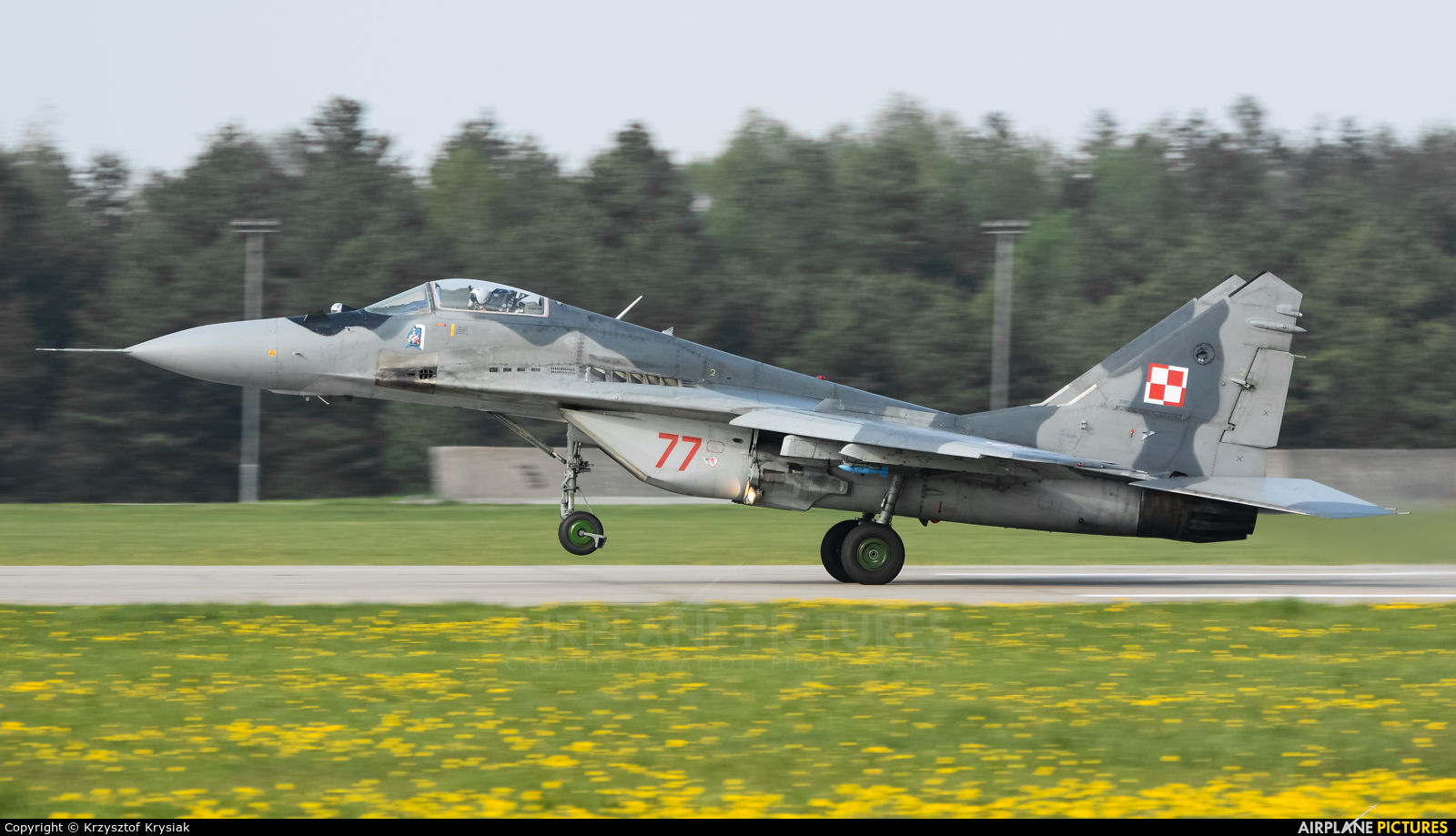 Poland - Air Force 77 aircraft at Świdwin
