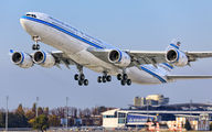 Rare visit of State of Kuwait Airbus A340-500 in Borispol title=