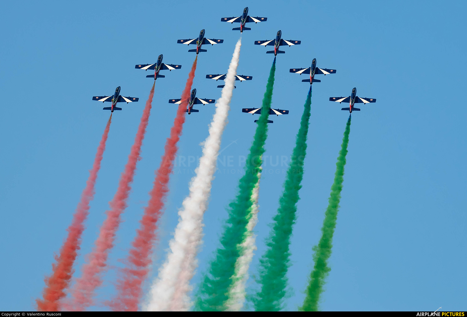 Italy - Air Force "Frecce Tricolori" MM54505 aircraft at Rivolto