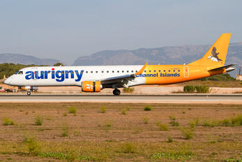 G-NSEY - Aurigny Air Services Embraer ERJ-195 (190-200)