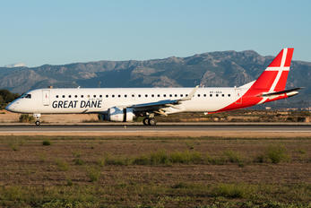 OY-GDA - Great Dane Airlines Embraer ERJ-195 (190-200)