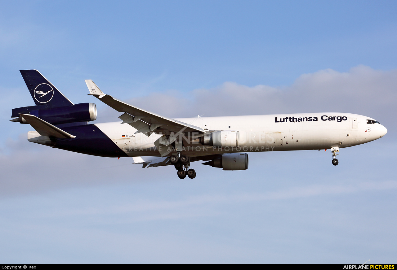 Lufthansa Cargo D-ALCC aircraft at Frankfurt