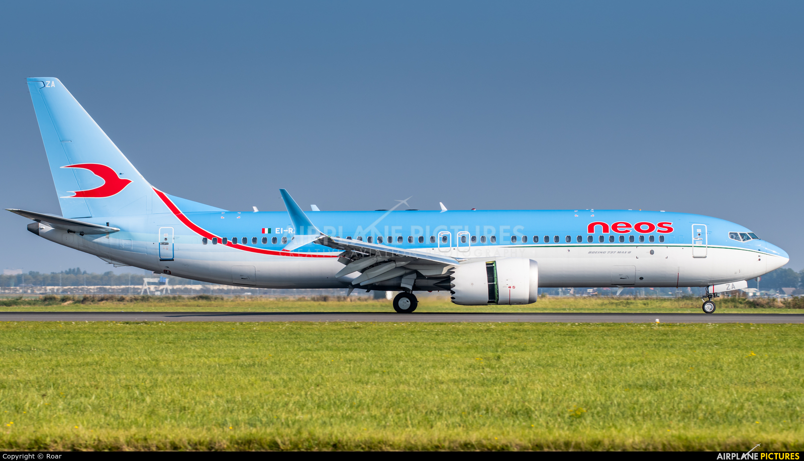 EI-RZA - Neos Boeing 737-8 MAX at Amsterdam - Schiphol | Photo ID ...