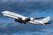 Kuwait Government 747-8 BBJ visited Basel title=