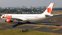 Rare visit of Thai Lion Air A330 to Mumbai title=