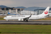 JA338J - JAL - Japan Airlines Boeing 737-800 aircraft