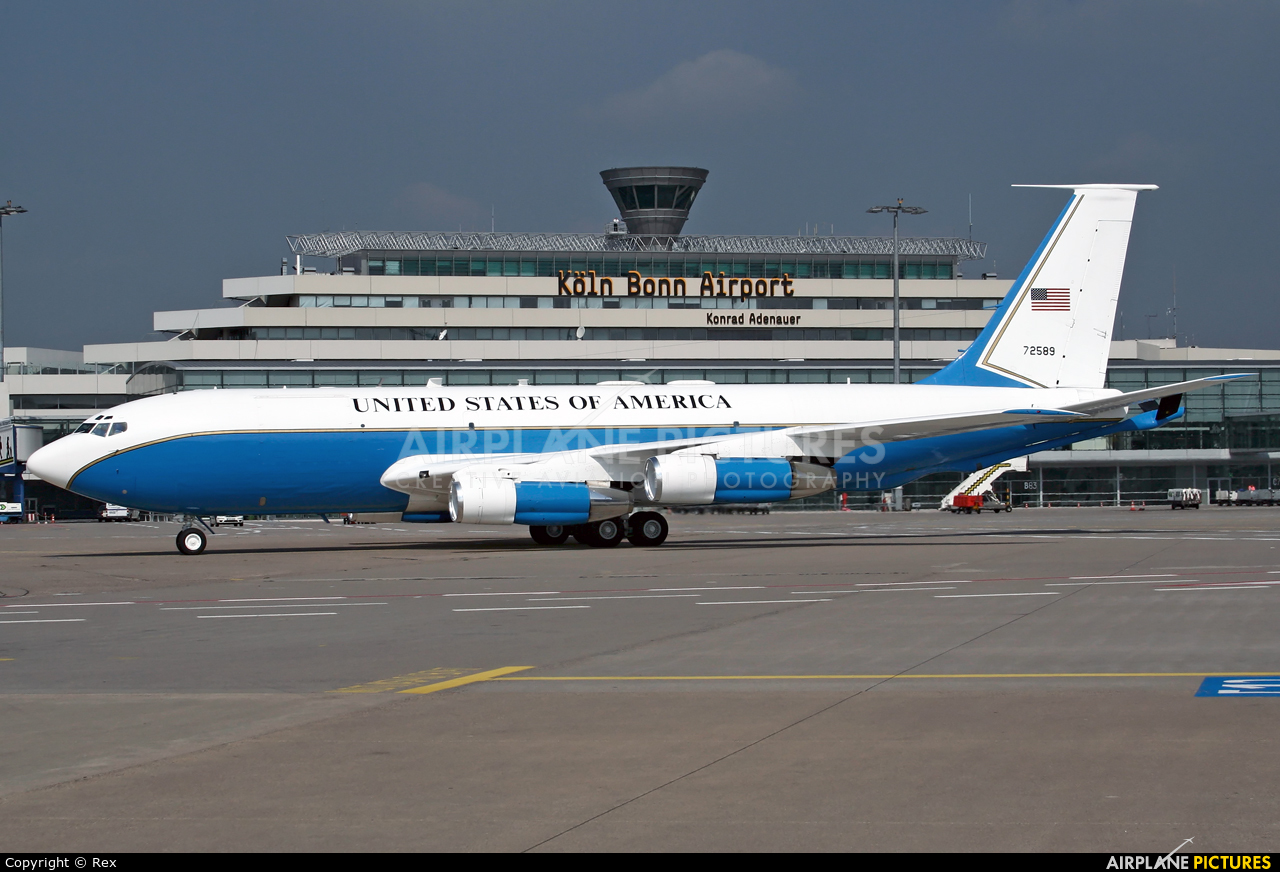 USA - Air Force 57-2589 aircraft at Cologne Bonn - Konrad Adenauer