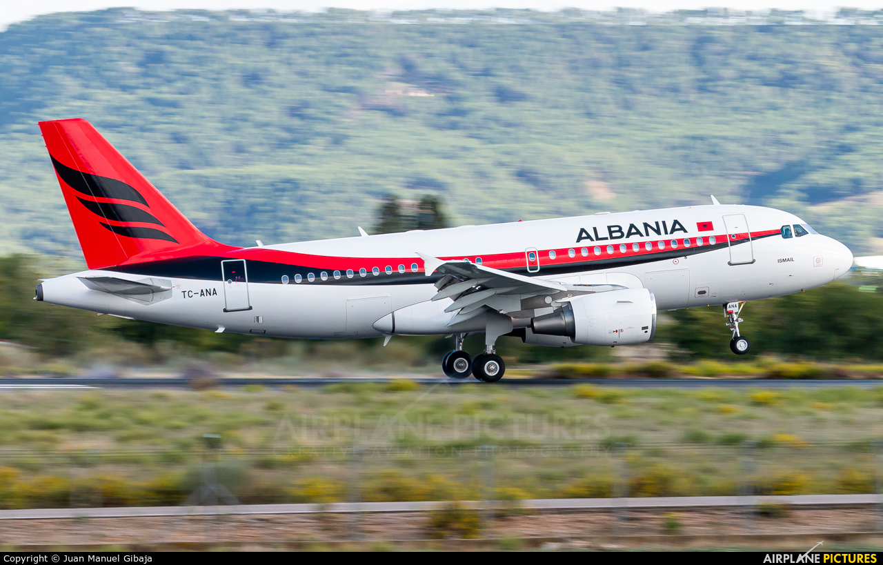 Albania - Government TC-ANA aircraft at Madrid - Torrejon