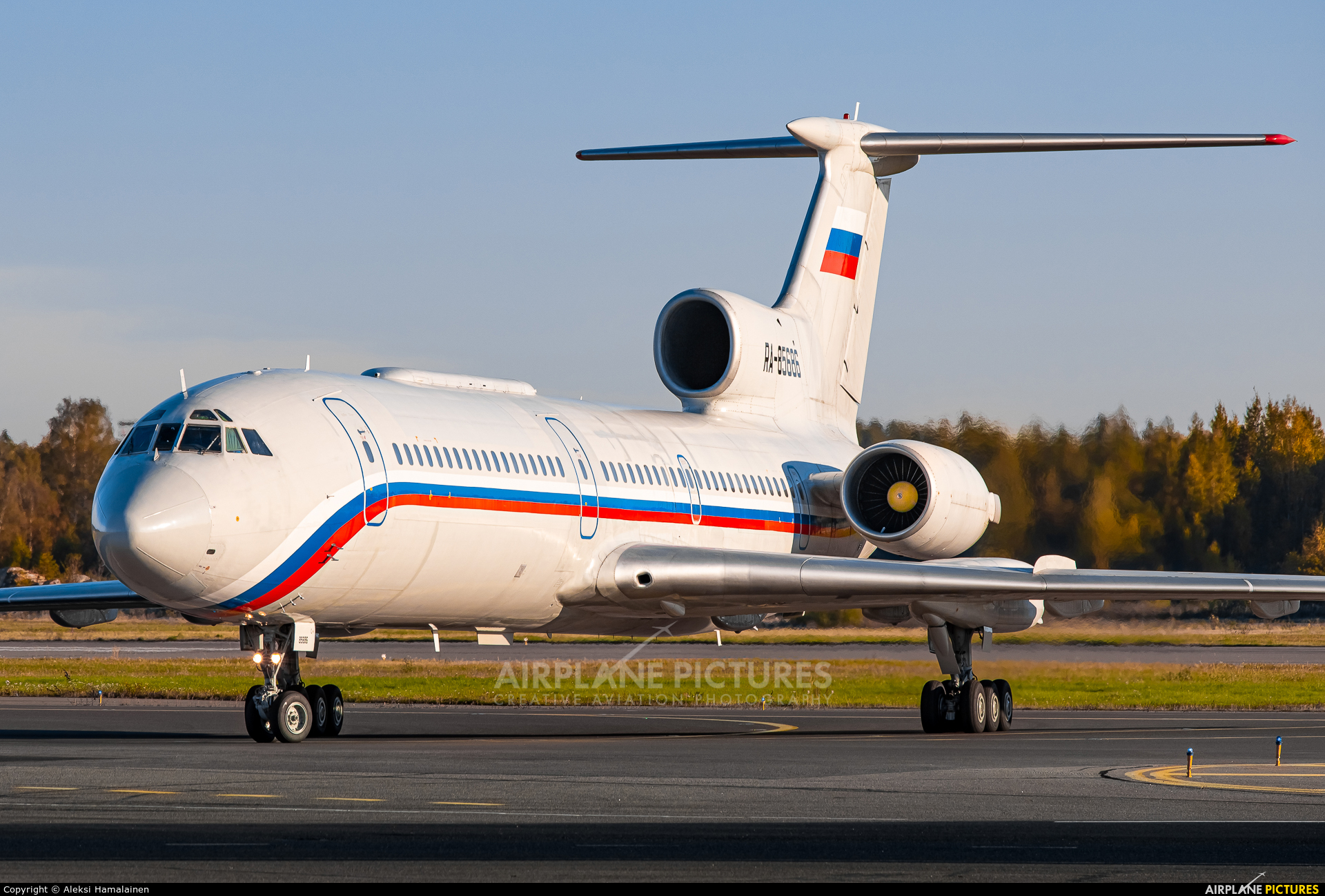 Russia - Air Force RA-85686 aircraft at Helsinki - Vantaa
