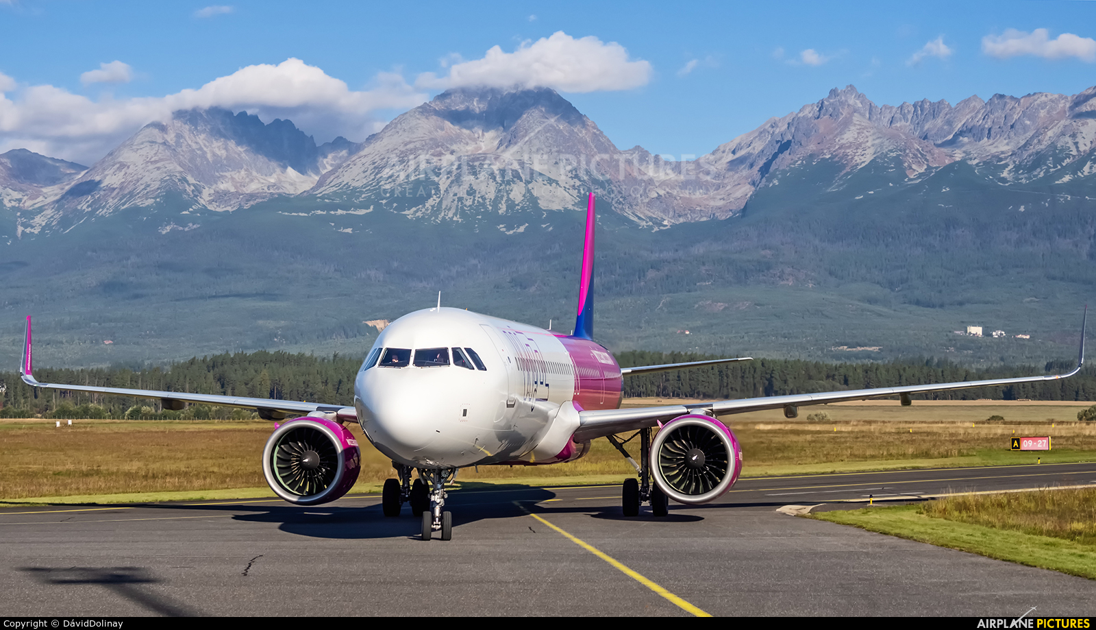 Wizz Air G-WUKN aircraft at Poprad - Tatry