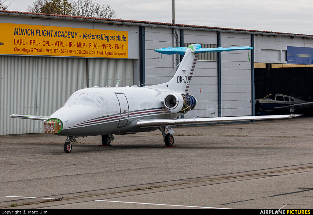 Private OK-DJB aircraft at Augsburg