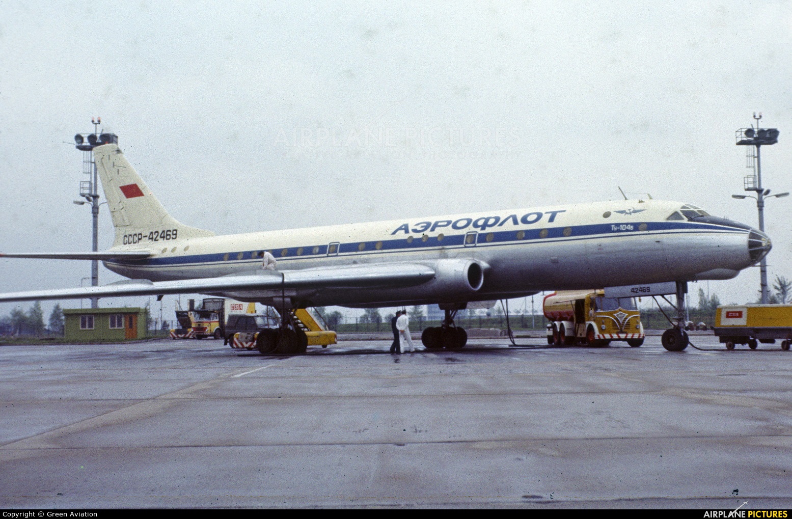 Aeroflot CCCP-42469 aircraft at Prague - Václav Havel