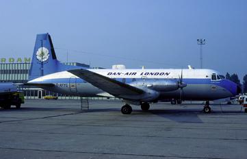 G-AYYG - Dan Air London Hawker Siddeley HS.748