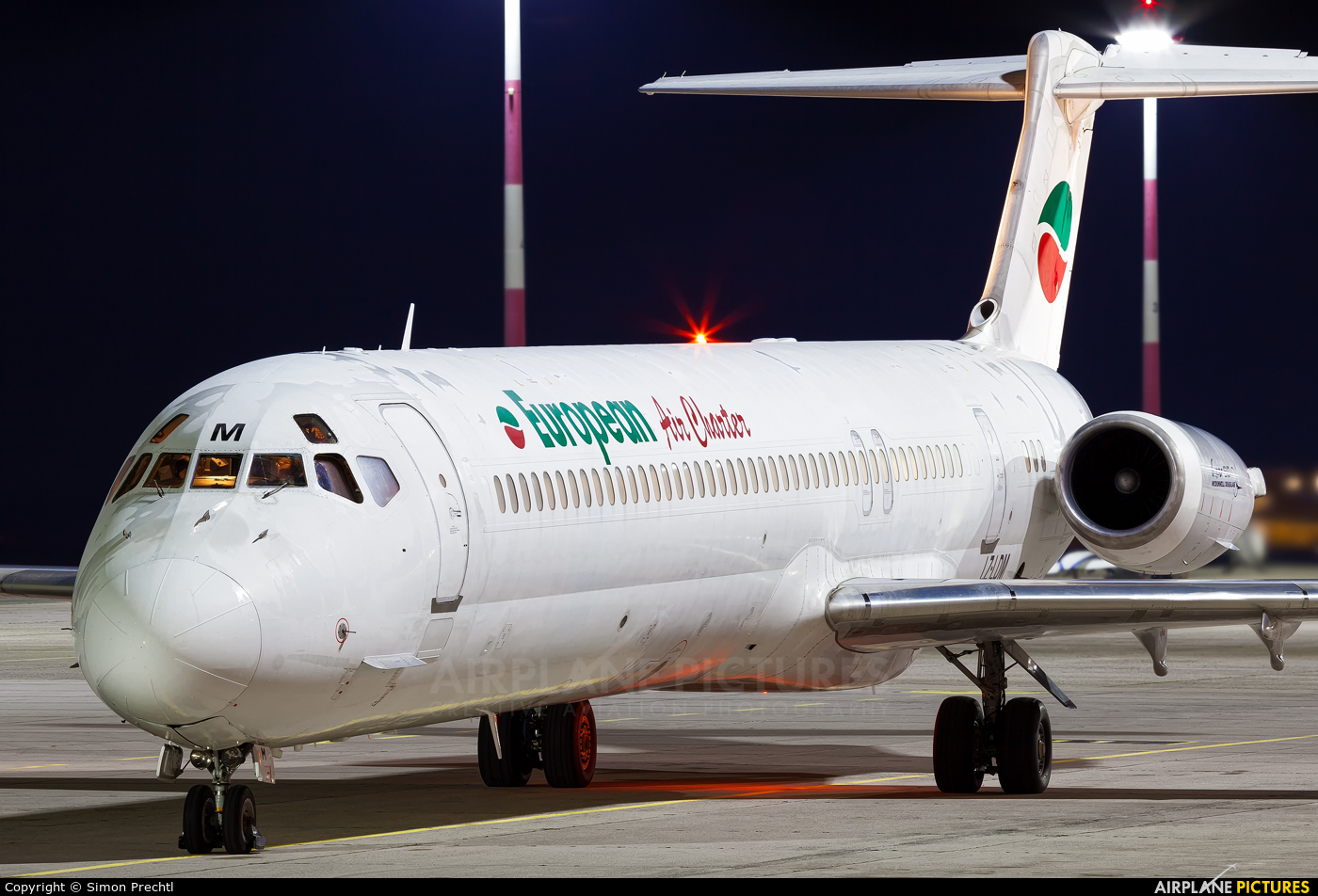 Bulgarian Air Charter LZ-LDM aircraft at Linz