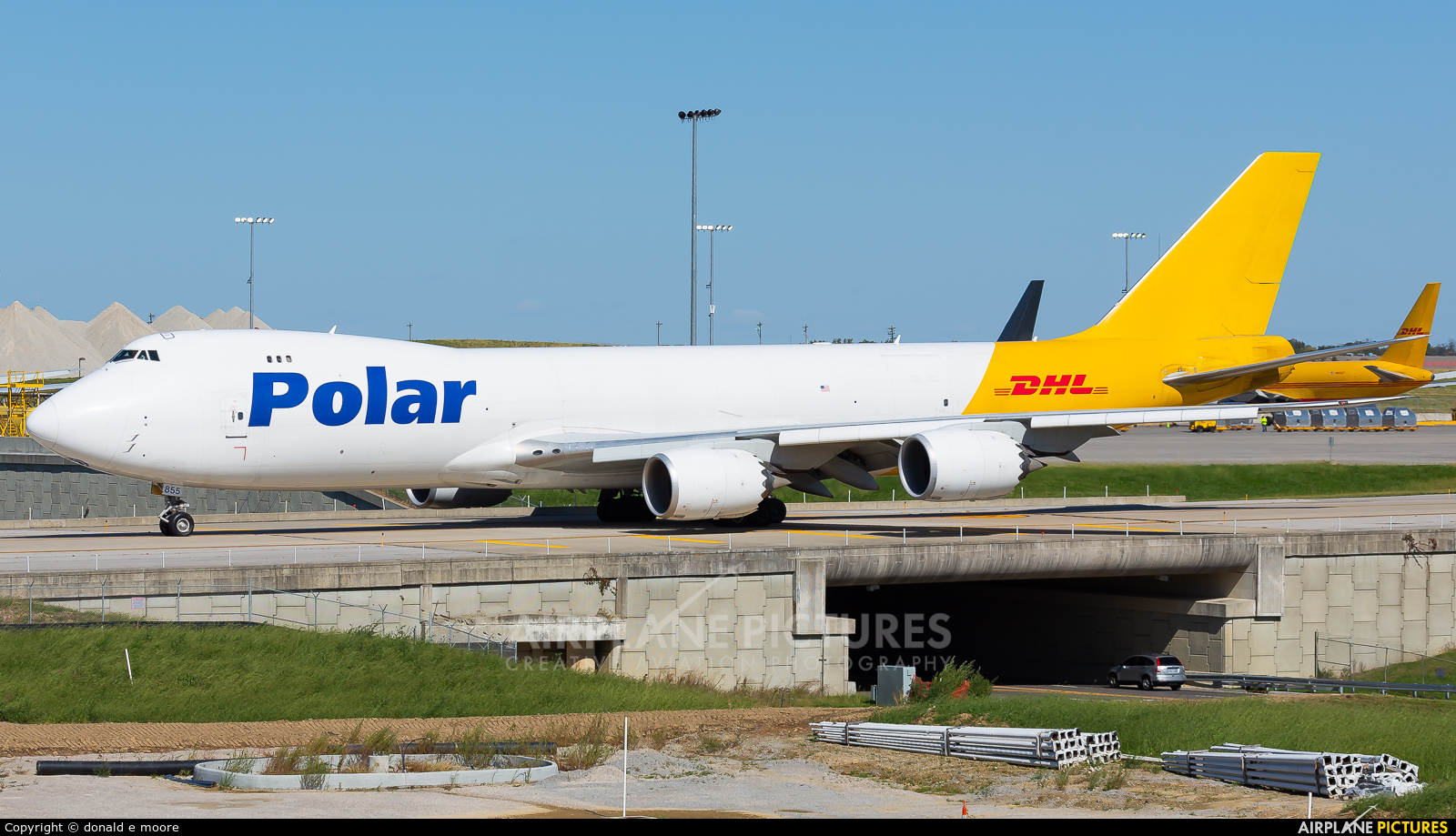 Polar Air Cargo N855GT aircraft at Cincinnati - Northern Kentucky Intl