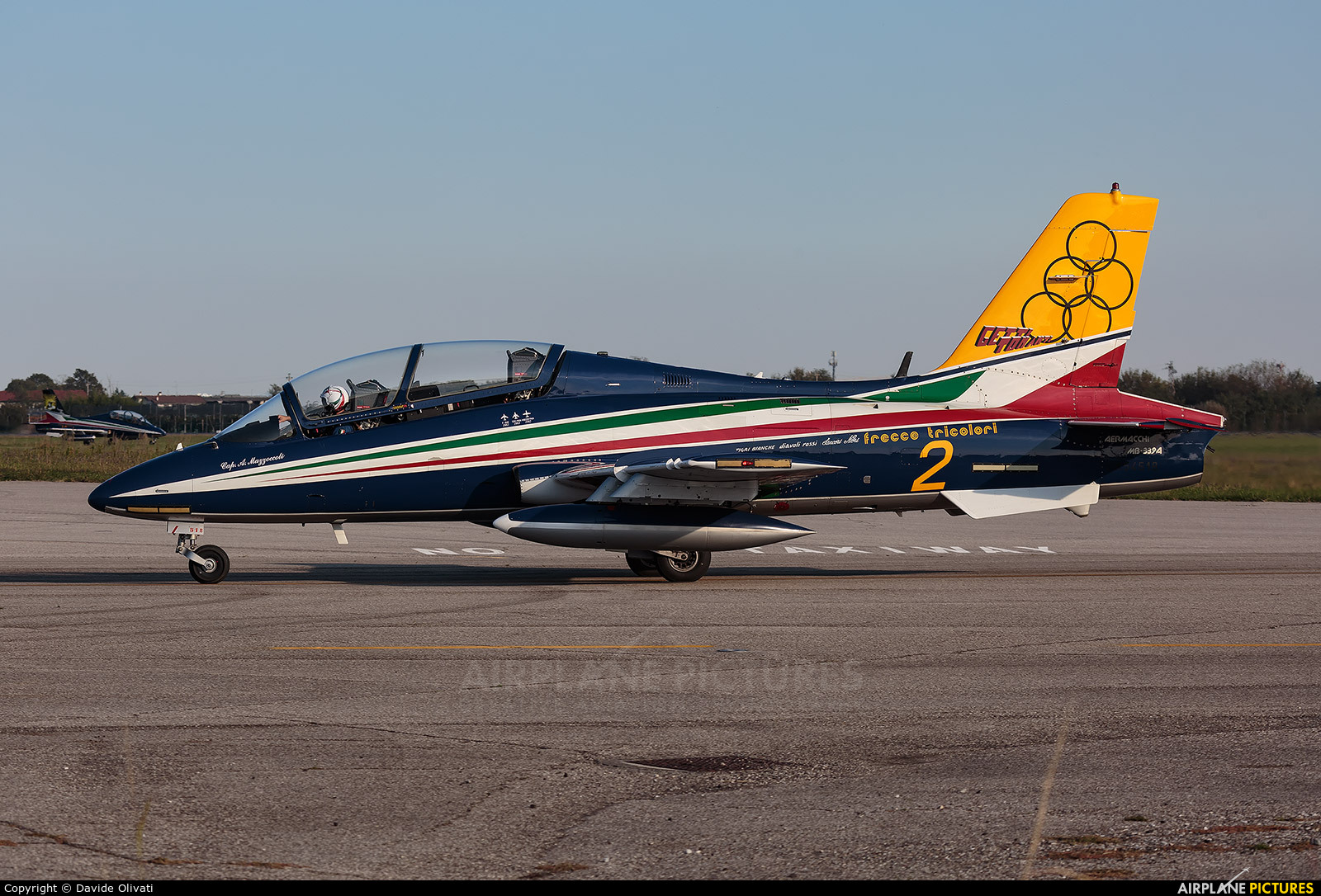 Italy - Air Force "Frecce Tricolori" MM54518 aircraft at Verona - Villafranca