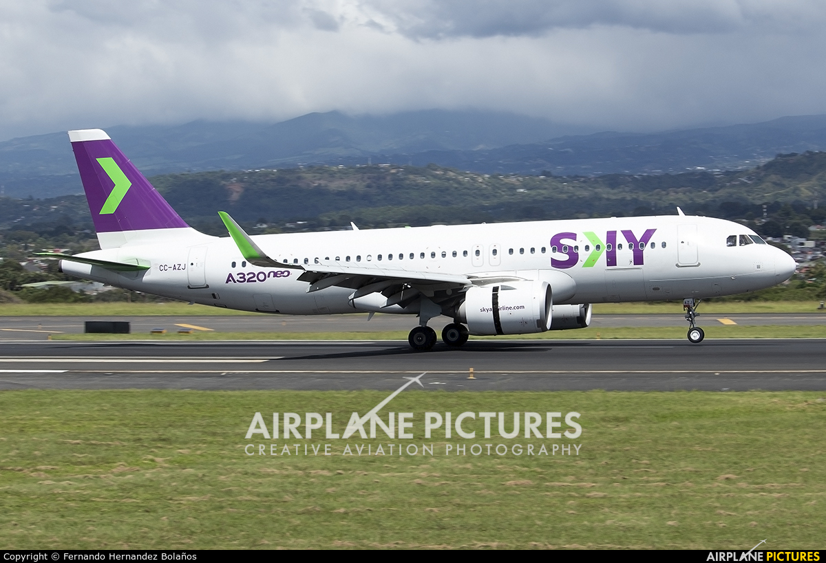 Sky Airlines (Chile) CC-AZJ aircraft at San Jose - Juan Santamaría Intl