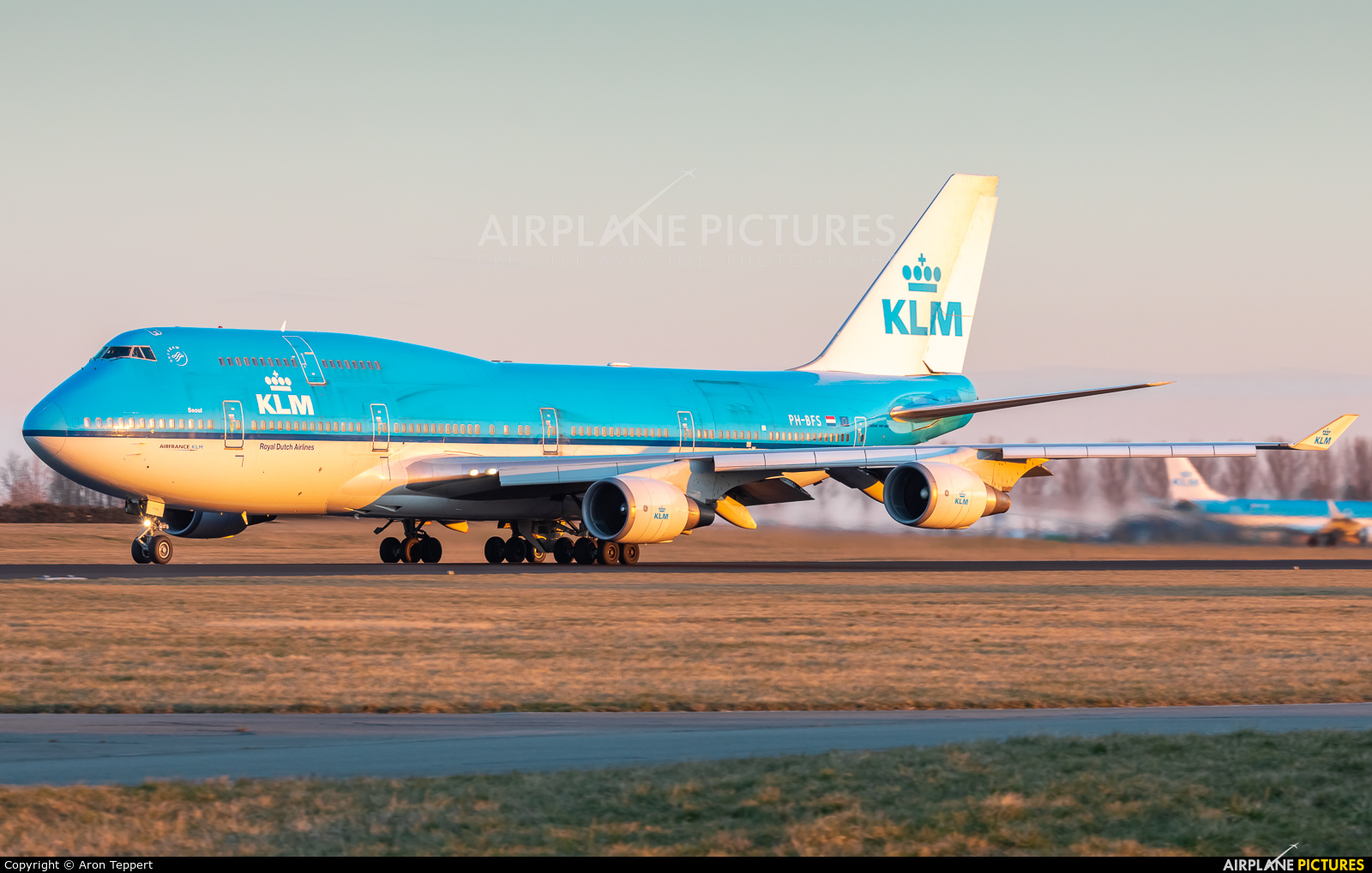 KLM PH-BFS aircraft at Amsterdam - Schiphol