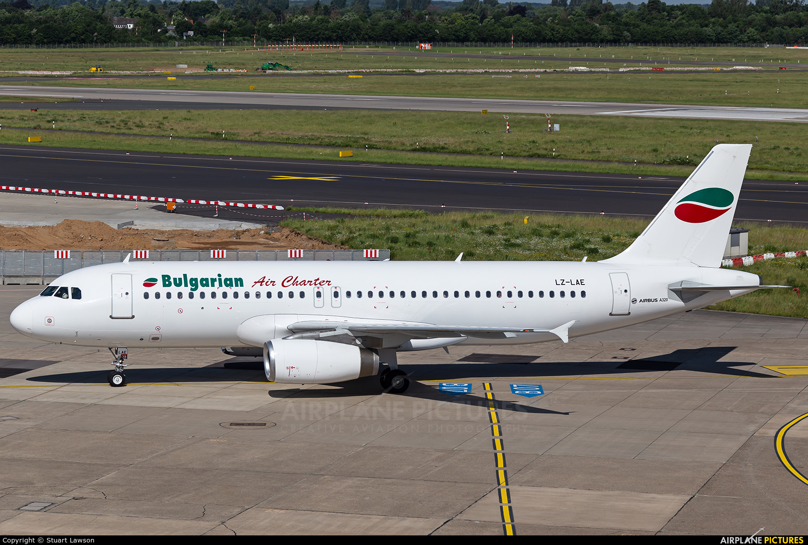 Bulgarian Air Charter LZ-LAE aircraft at Düsseldorf
