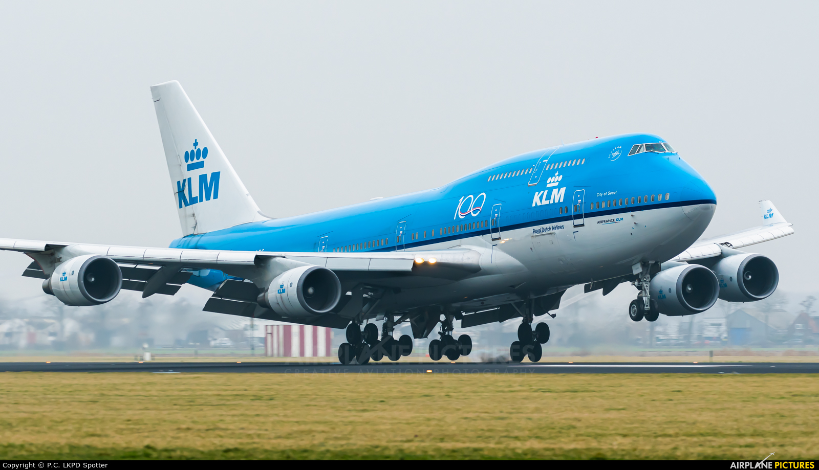KLM PH-BFS aircraft at Amsterdam - Schiphol