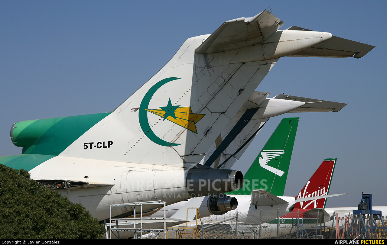 Air Mauritanie 5T-CLP aircraft at Perpignan - Rivesaltes (Llabanere)