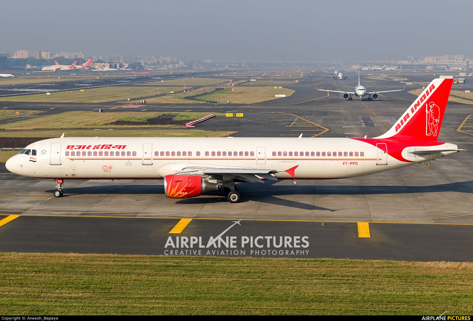 Air India VT-PPD aircraft at Mumbai - Chhatrapati Shivaji Intl