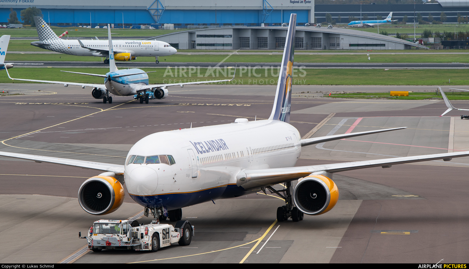 Icelandair TF-ISP aircraft at Amsterdam - Schiphol