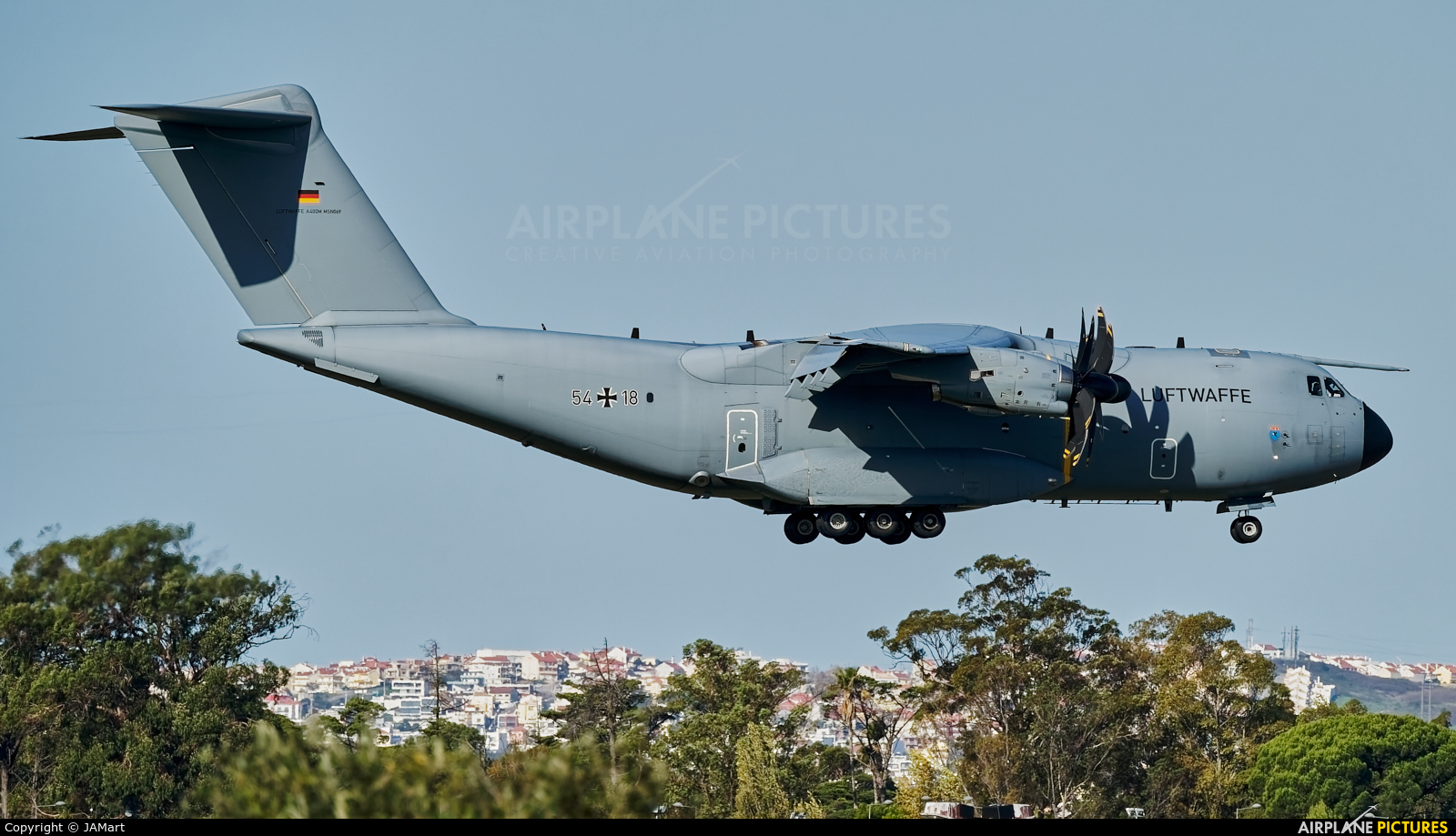 Germany - Air Force 54+18 aircraft at Lisbon