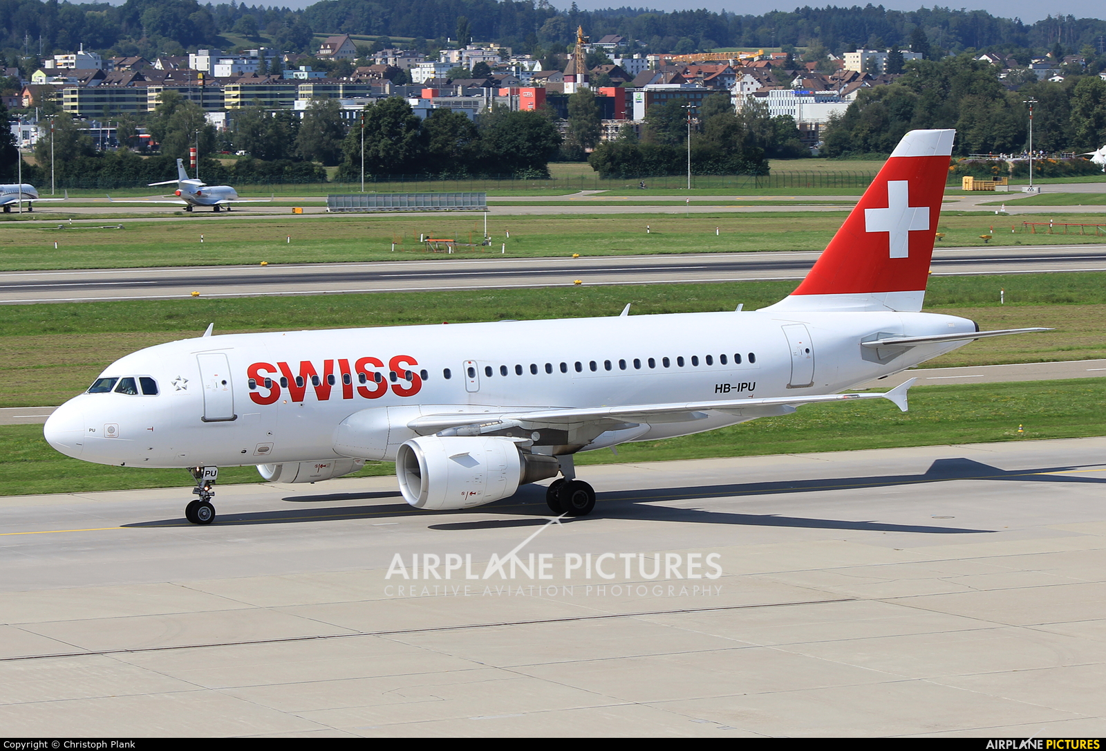 Swiss HB-IPU aircraft at Zurich