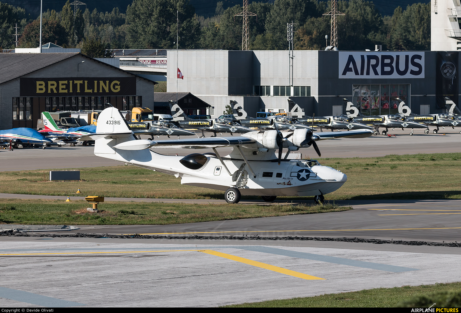 Catalina Aircraft G-PBYA aircraft at Sion