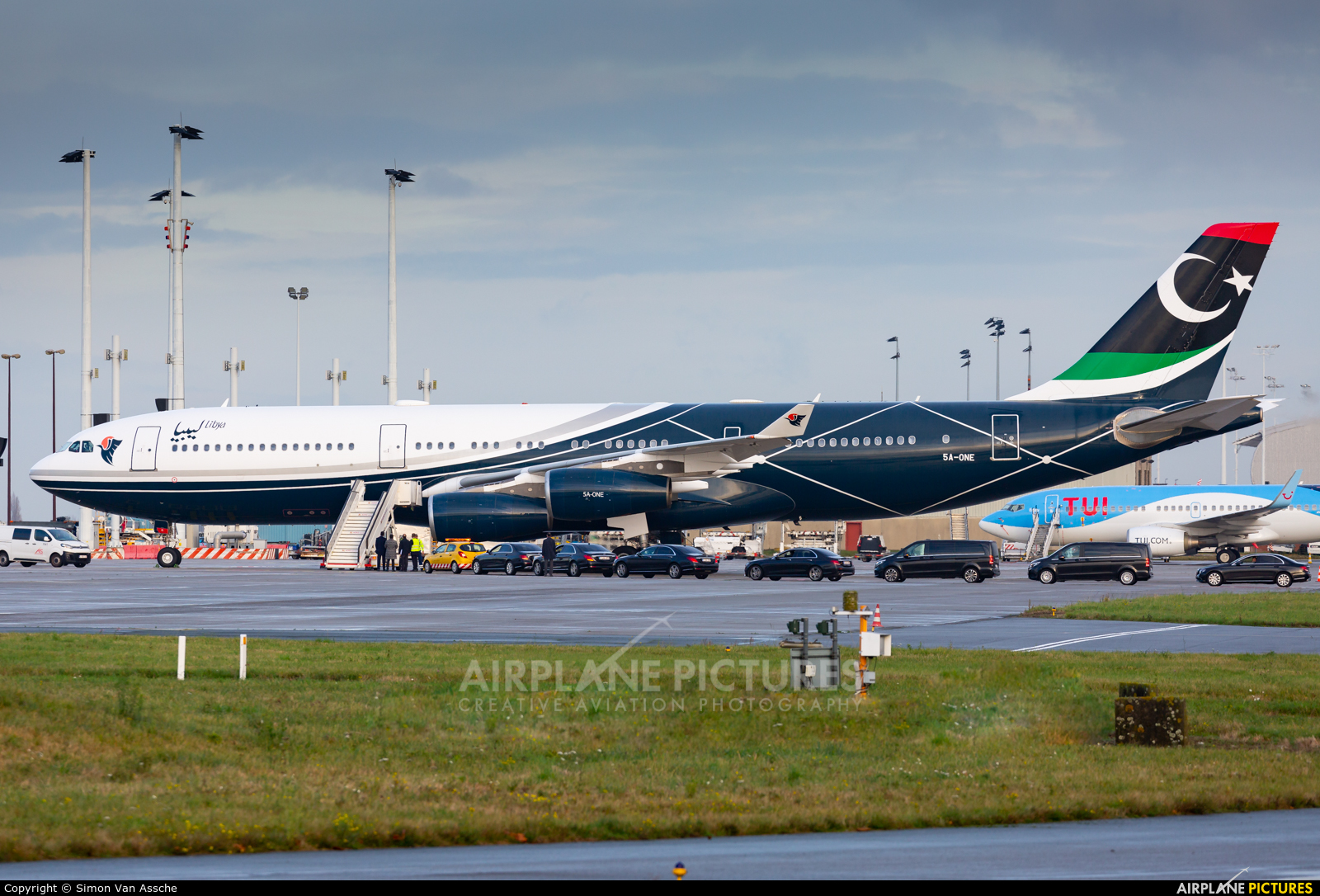 Libya - Government 5A-ONE aircraft at Brussels - Zaventem