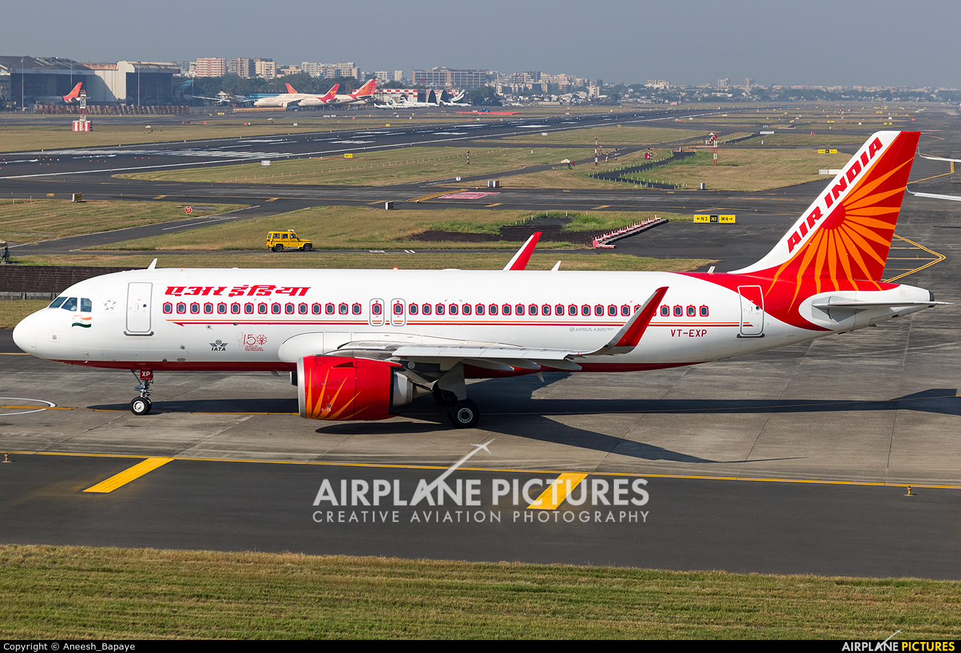 Air India VT-EXP aircraft at Mumbai - Chhatrapati Shivaji Intl