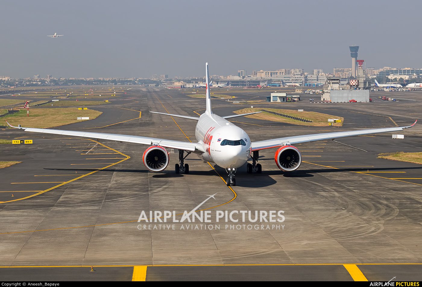 Thai Lion Air HS-LAQ aircraft at Mumbai - Chhatrapati Shivaji Intl