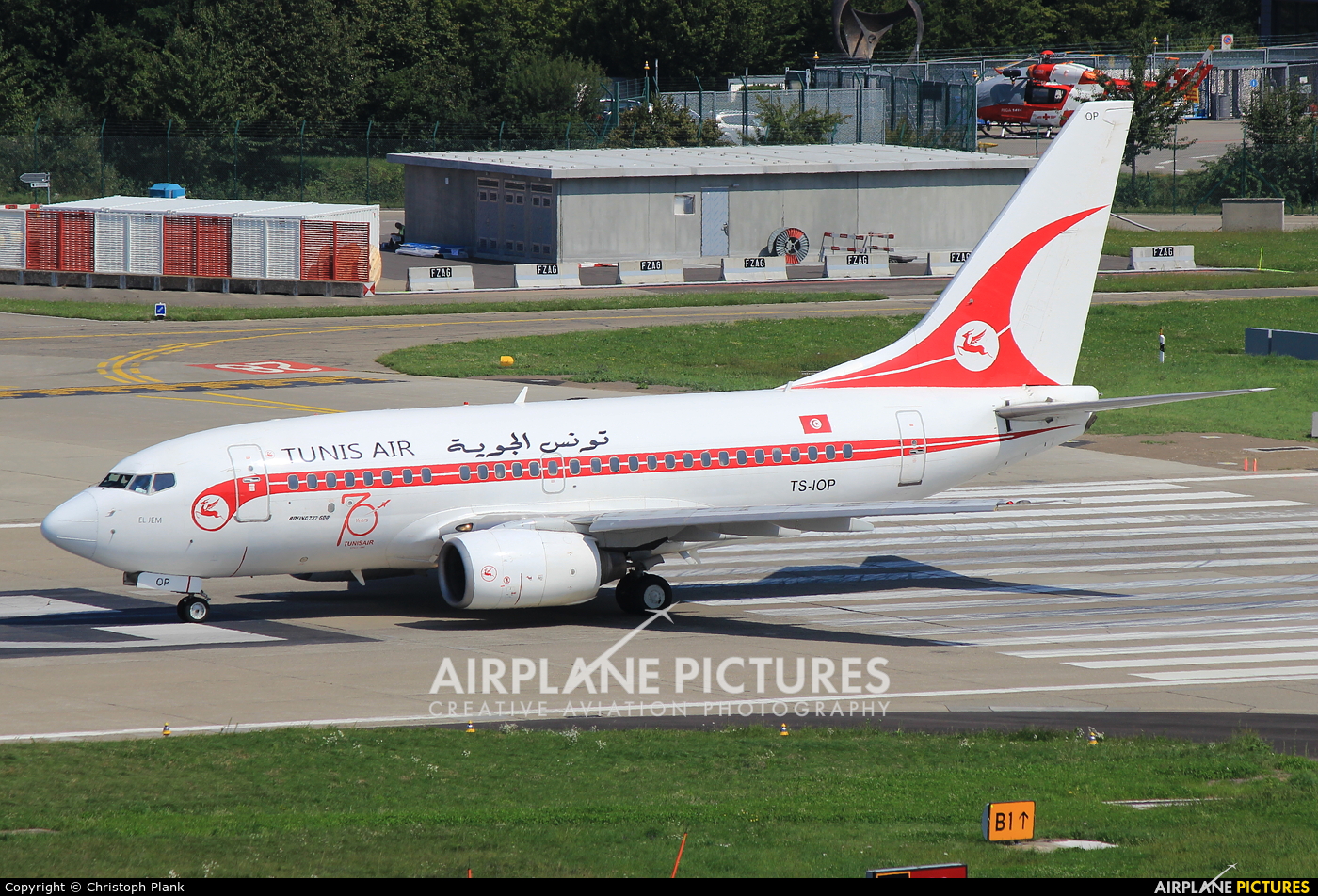 Tunisair TS-IOP aircraft at Zurich