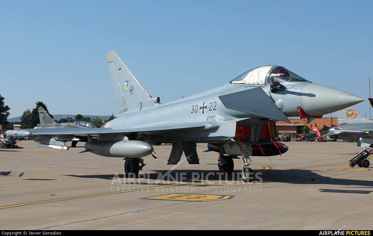 Germany - Air Force 30+22 aircraft at Zaragoza