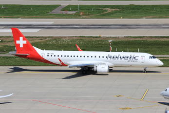 HB-JVU - Helvetic Airways Embraer ERJ-190 (190-100)